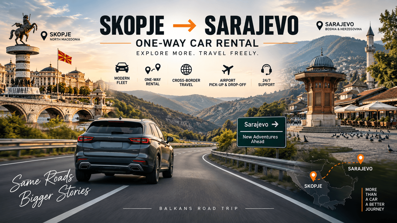 Skopje Sarajevo